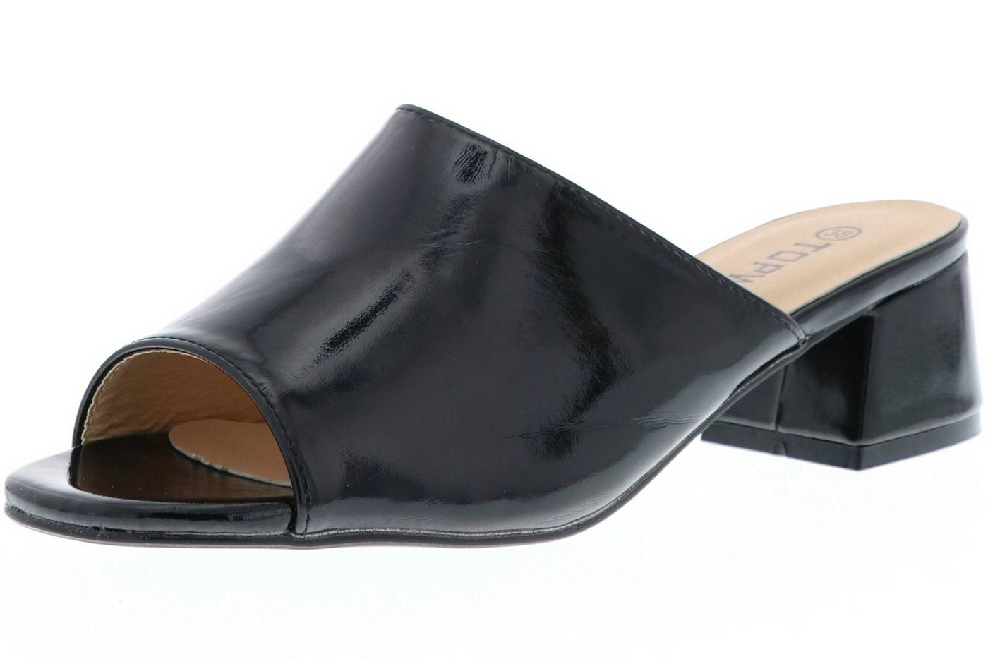 TOPWAY »B811420 Black« Pantolette
