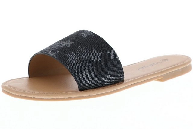 TOPWAY »B805973 Black« Pantolette