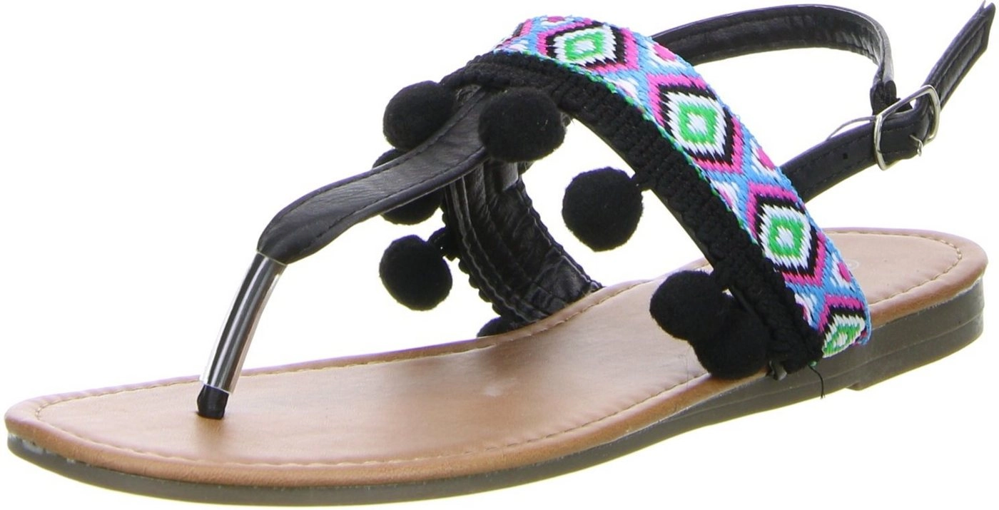 TOPWAY »B740780 BLK/GRN« Sandale
