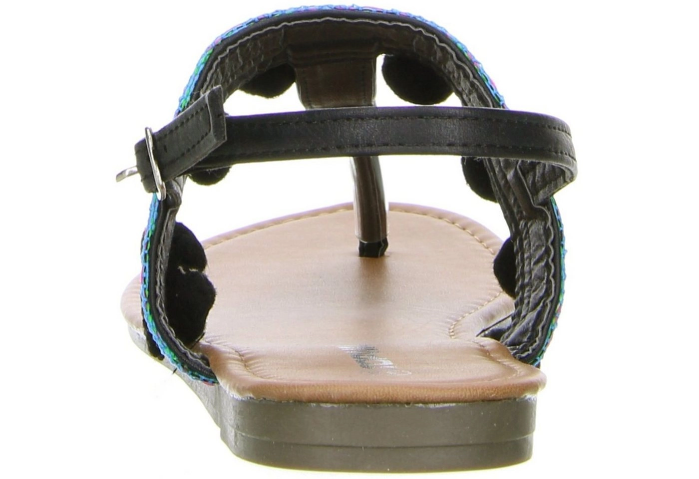 TOPWAY »B740780 BLK/GRN« Sandale