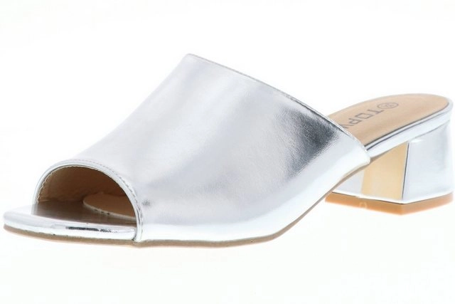 TOPWAY »B811420 Silver« Pantolette