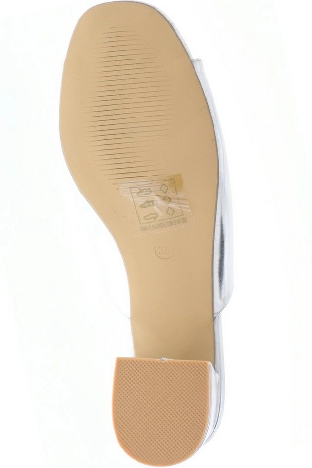 TOPWAY »B811420 Silver« Pantolette