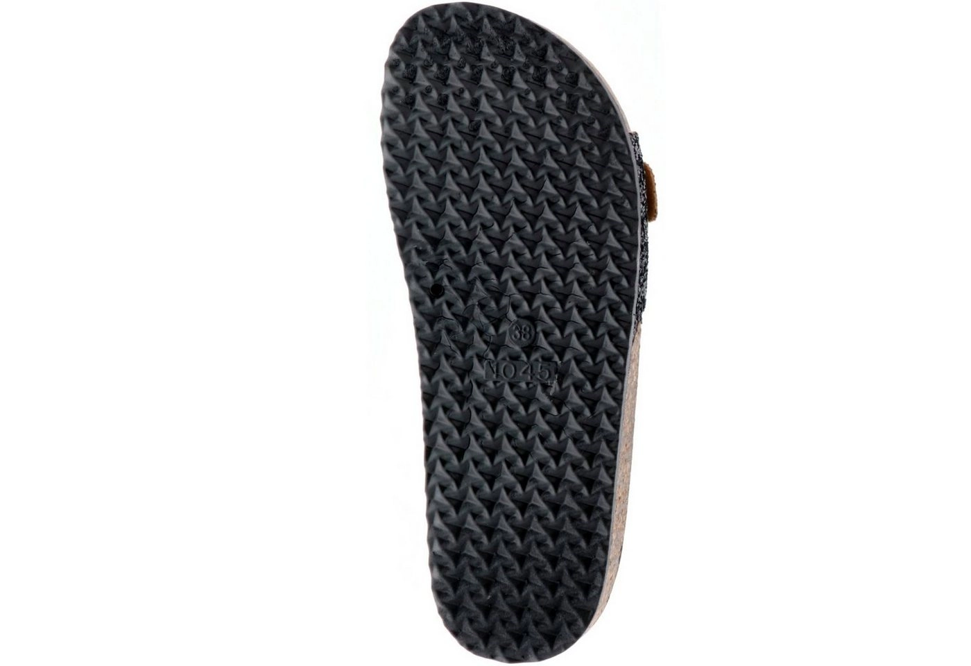 TOPWAY »60-B606799 Schwarz (Glitzer)« Pantolette
