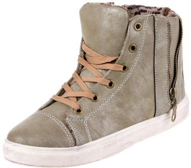 AvaMia »Damen Sneaker Freizeitschuh Damen Sneaker Schnürschuhe Schuhe Turnschuhe Damenturnschuhe Halbschuhe Blau Schwarz Khaki Zierde Reißverschluss« Sneaker Damen Sneaker Freizeitschuh Damen Sneaker Schnürschuhe Schuhe Turnschuhe Damenturnschuhe Halbschu