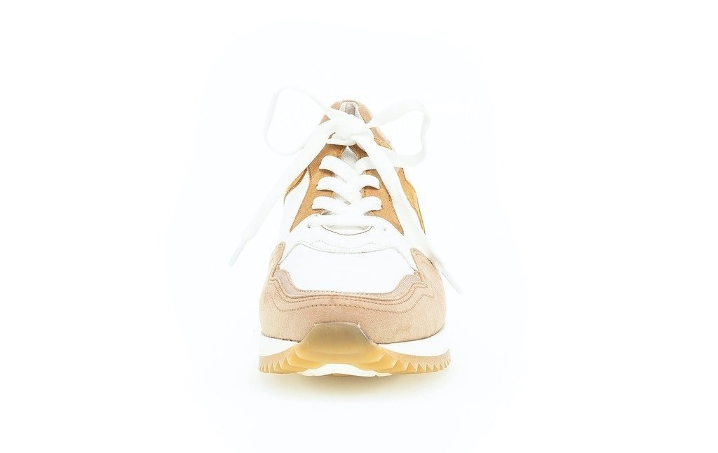 Gabor Comfort »GABOR Comfort Sneaker Weiß, Beige« Schnürschuh