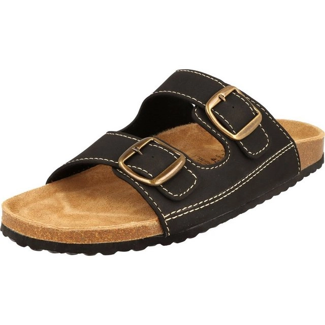 SUPERSOFT »174-001 Herren Pantoletten Sandalen 2er Riemen Hausschuhe« Hausschuh