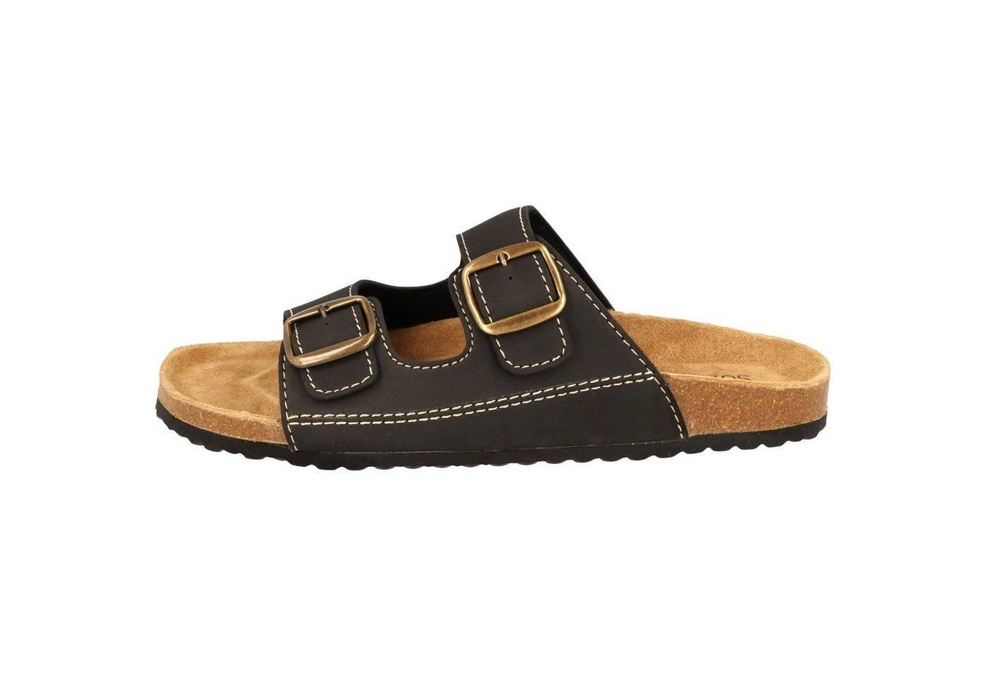 SUPERSOFT »174-001 Herren Pantoletten Sandalen 2er Riemen Hausschuhe« Hausschuh