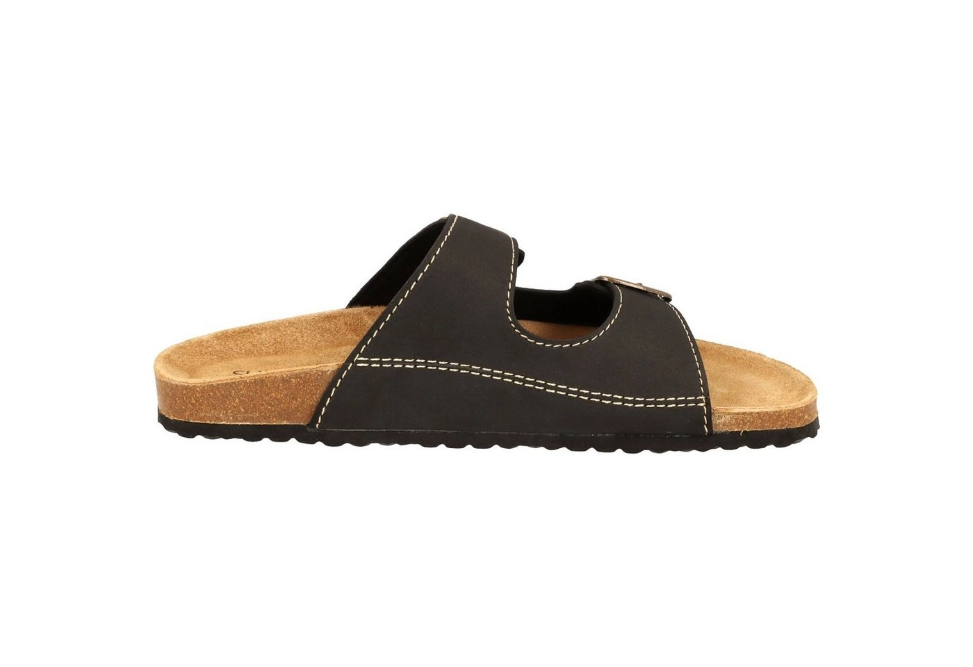 SUPERSOFT »174-001 Herren Pantoletten Sandalen 2er Riemen Hausschuhe« Hausschuh