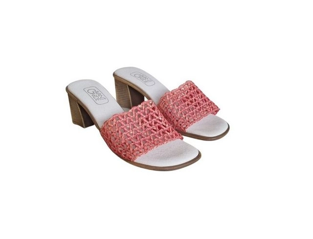 AvantGarde »Pantolette "Avantgarde" Leder weich gepolstertes Fußbett rosa-gold« Pantolette
