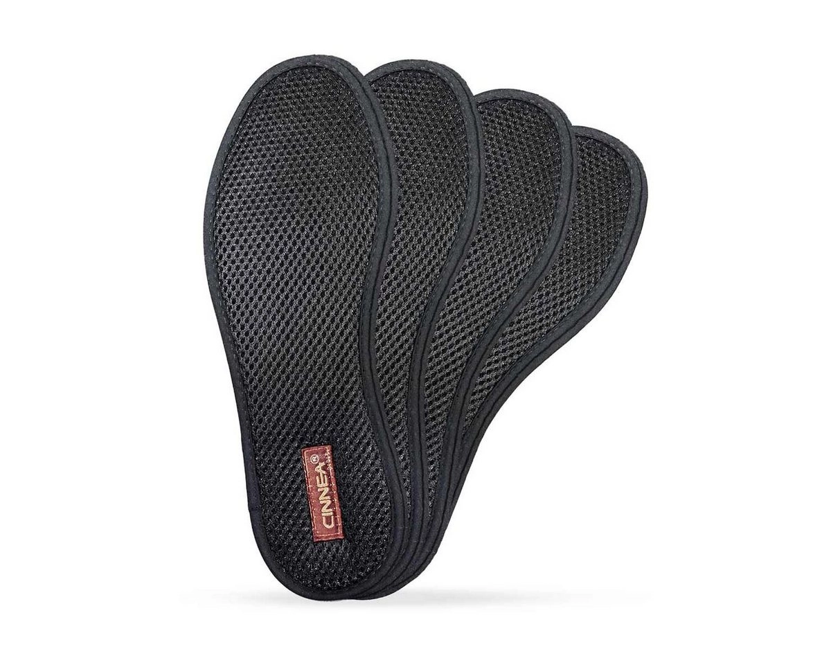 CINNEA »3D-Soft 4er Pack« Laufschuh (4 Paar, Sparpaket) gegen Schweißfüße und Fußgeruch