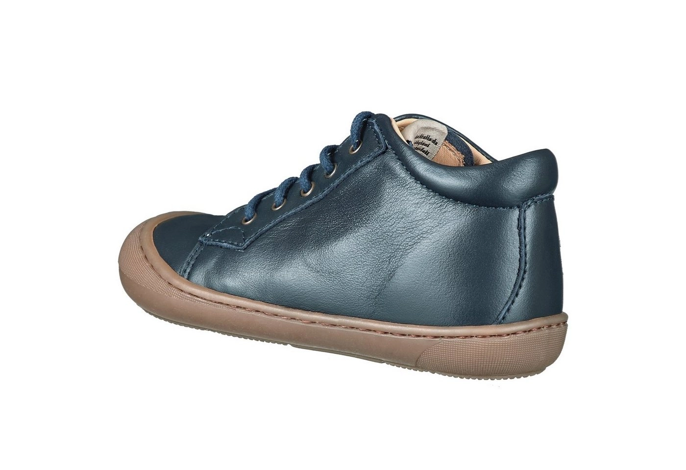 Ocra »Ocra Halbschuh Lauflernschuh 070 Leder pflanz. geg. Blau« Schnürschuh