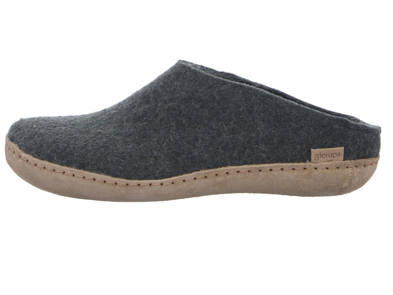 glerups dk »Slip on with leather sole« Pantoffel